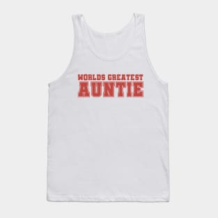 Worlds Greatest Auntie Tank Top